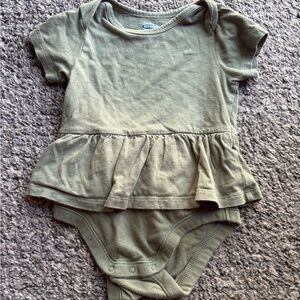 *5 for $10* Old Navy Olive Baby Bodysuit